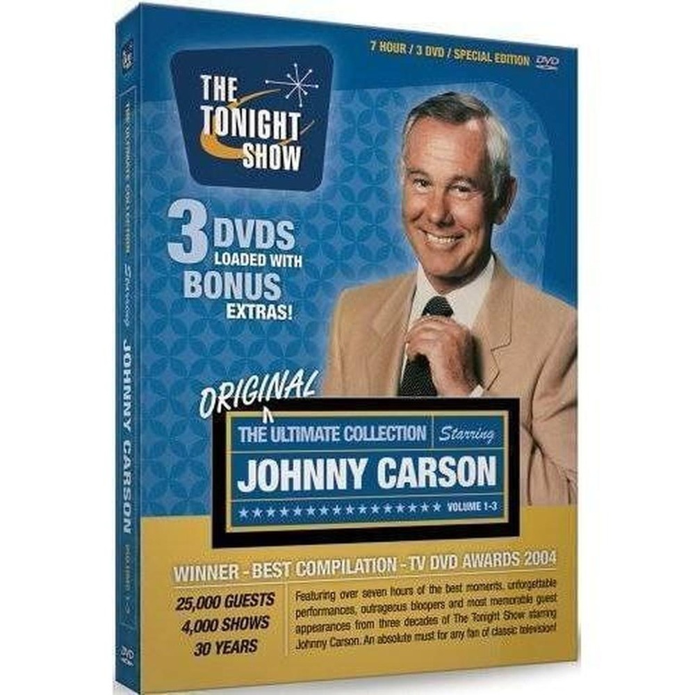 The Ultimate Johnny Carson Collection - His Favorite Moments  NEW SD2